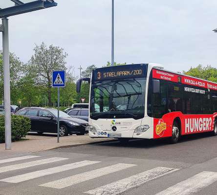 Mit dem Bus