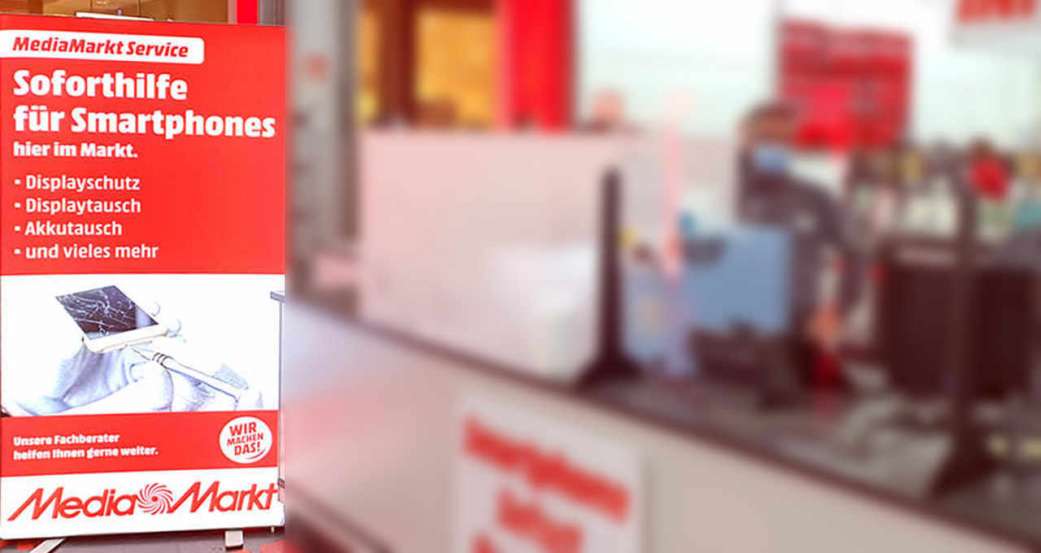 MediaMarkt Handy-Sofortreparatur